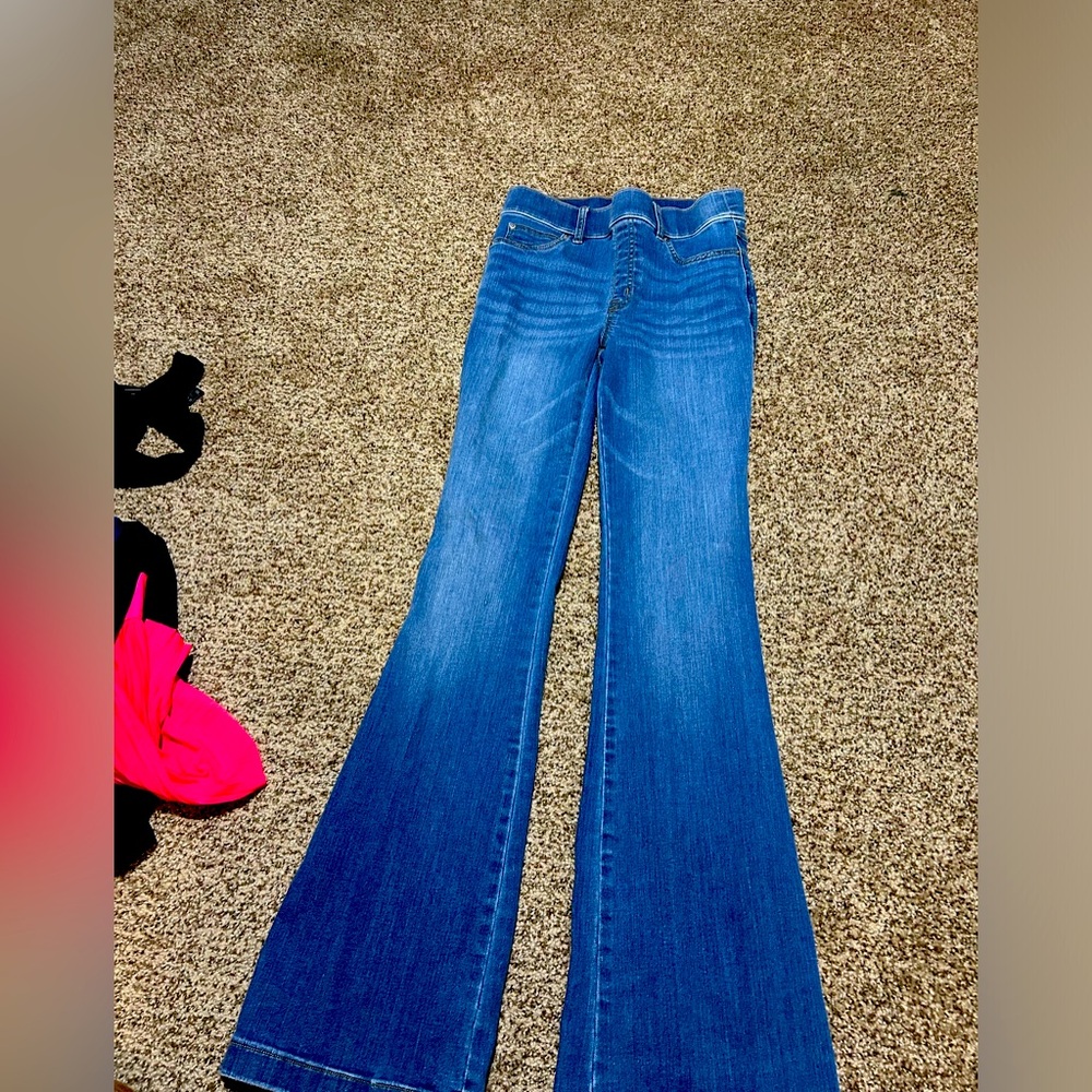 Light wash women’s Spanx Jeans